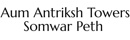 Aum Antriksh Towers Somwar Peth Logo